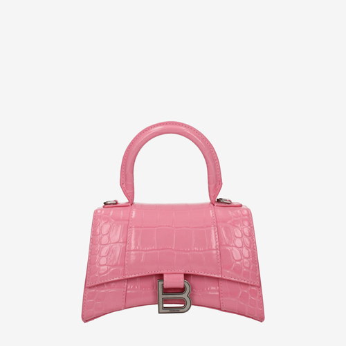 Balenciaga Handbags Women Leather Pink/Soft Pink
