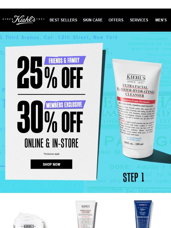 Your Sign to Save Up to 30%