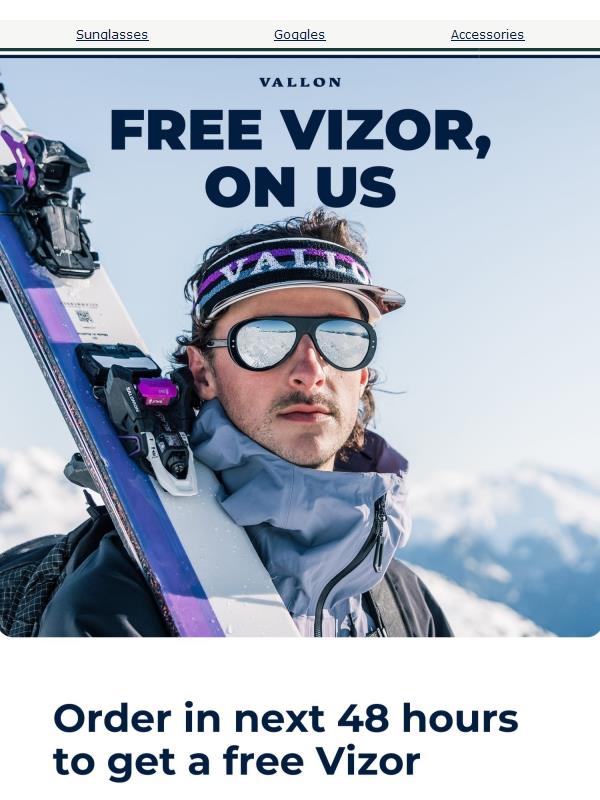 Get a free VALLON Vizor!