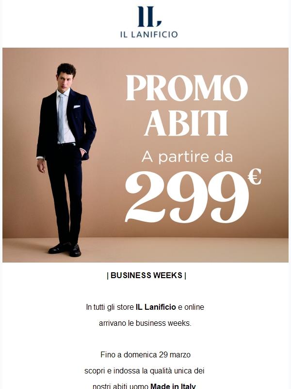 Business weeks | Abiti a partire da 299€
