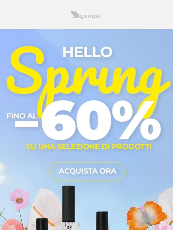 🌼 🌸 Spring Sale: tutto il mese di marzo in offerta