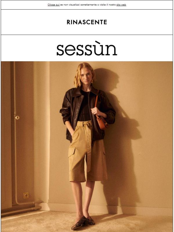 New In: SESSÙN in Rinascente