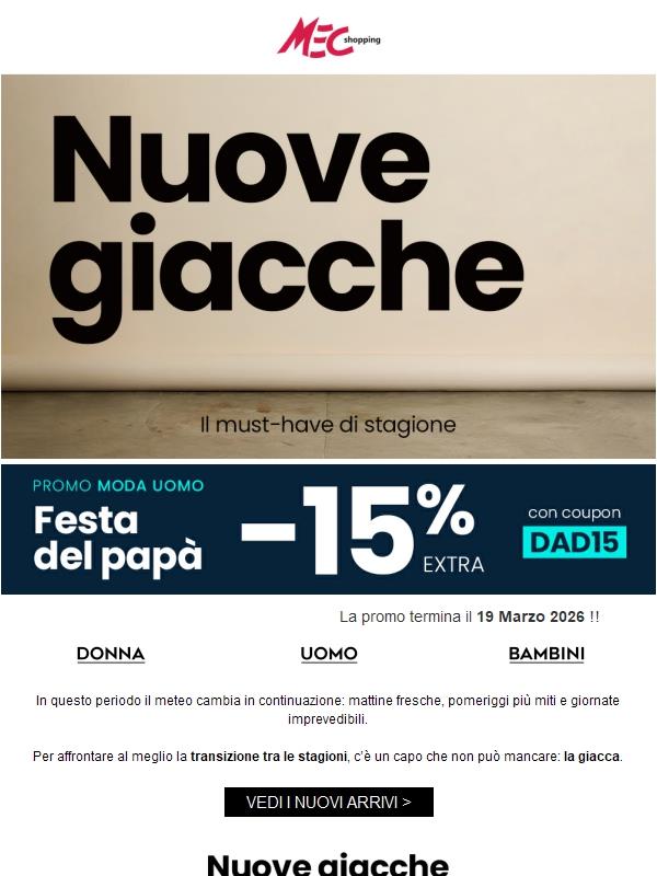 Meteo incerto? La giacca giusta fa la differenza 🧥