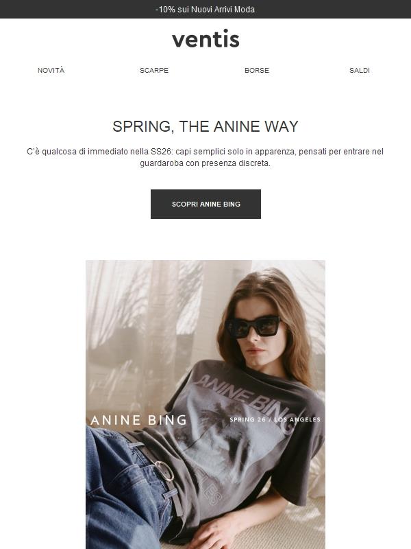 ANINE BING, primavera a Los Angeles