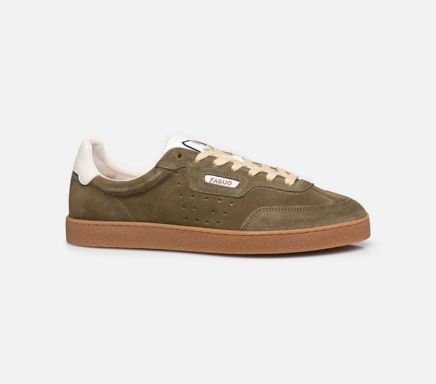 Faguo Baskets LUMBO SUEDE M homme vert