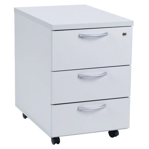 Cassettiera mobile - Grigio chiaro - Manutan Expert