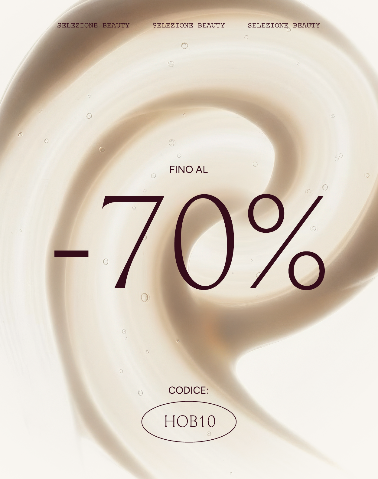 fino al 70 di sconto