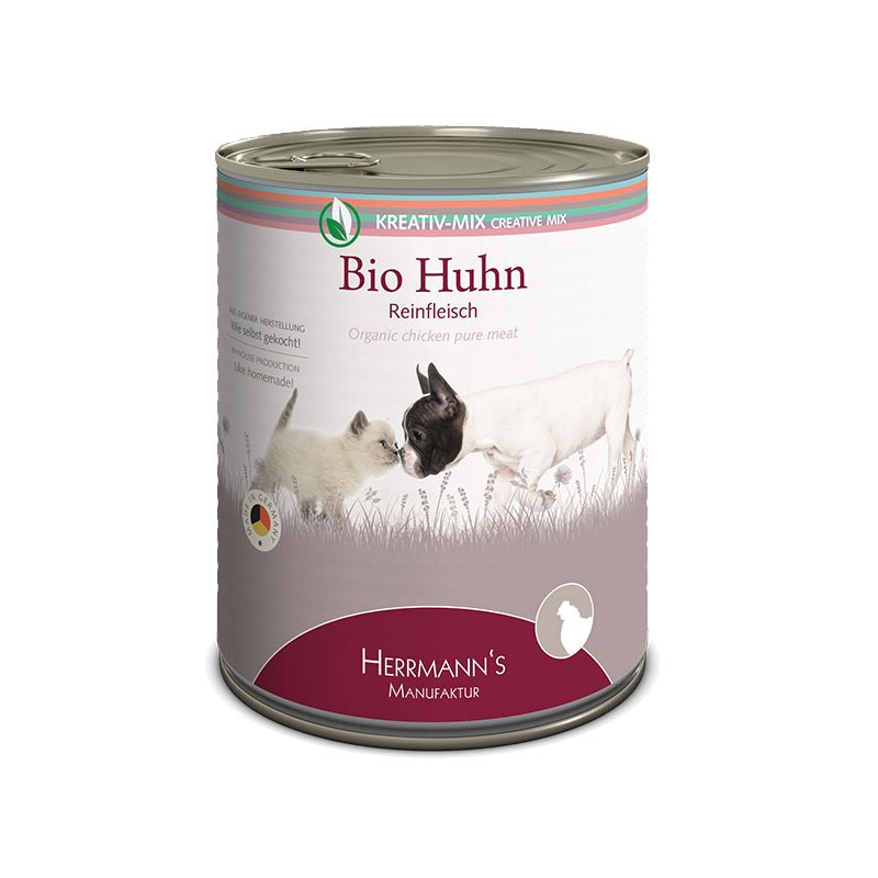Herrmann's Creative Mix Pollo Biologico Puro Umido - 800 g, Singola