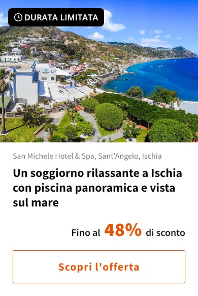 Un soggiorno rilassante a Ischia con piscina panoramica e vista sul mare