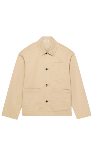 Jacket with patch pocket