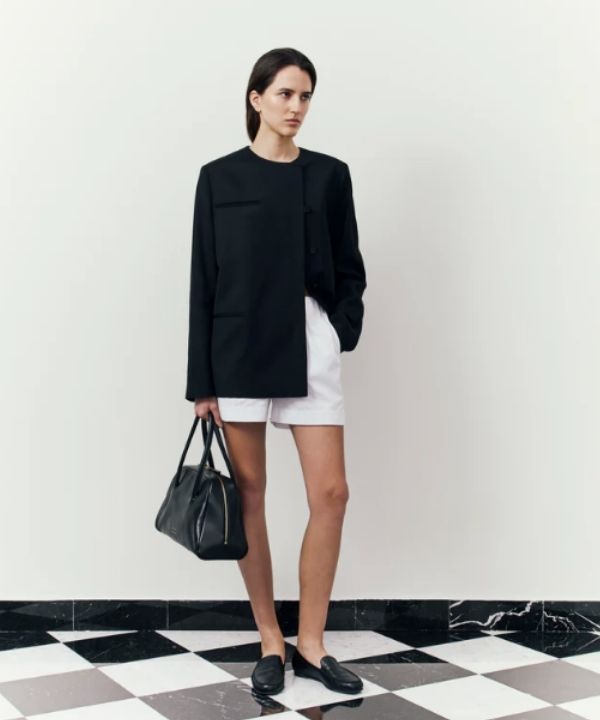 Green and white sneaker