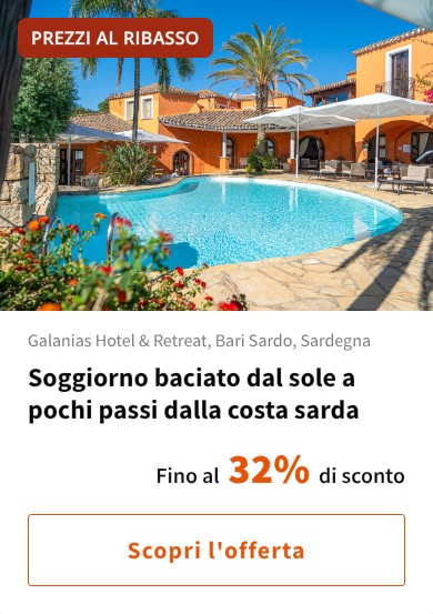 Soggiorno baciato dal sole a pochi passi dalla costa sarda