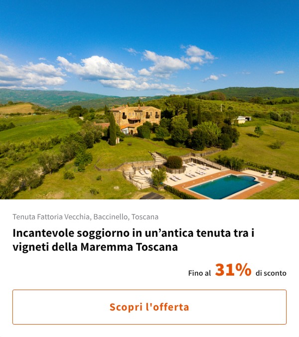 Incantevole soggiorno in un%27antica tenuta tra i vigneti della Maremma Toscana