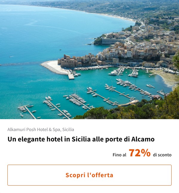 Un elegante hotel in Sicilia alle porte di Alcamo