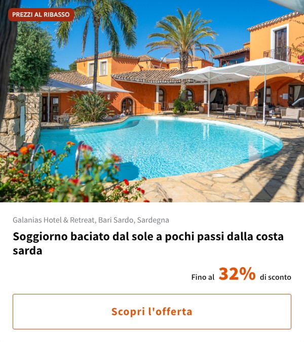 Soggiorno baciato dal sole a pochi passi dalla costa sarda