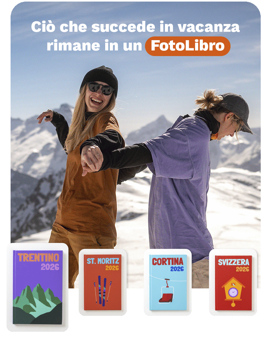 Ciò che succede in vacanza rimane in un FotoLibro Travel Design Collection