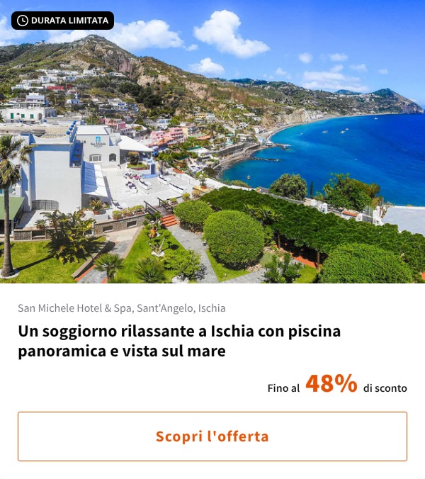 Un soggiorno rilassante a Ischia con piscina panoramica e vista sul mare