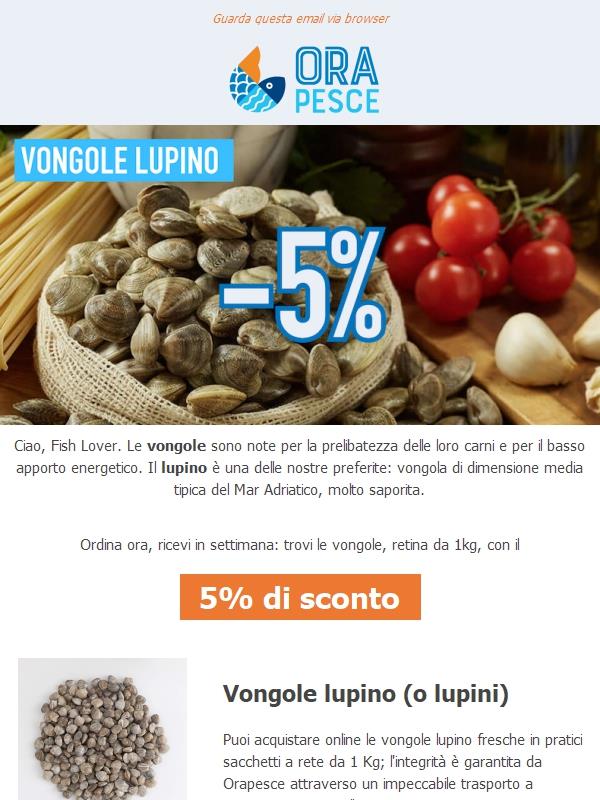 Buon lunedì, Fish Lover. Come cucinare💡 le vongole lupino (oggi ancora più vantaggiose).