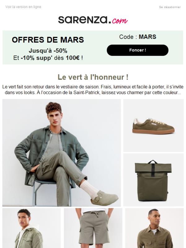 Une touche de vert 🍀