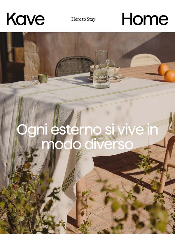 Diversi modi di vivere gli esterni