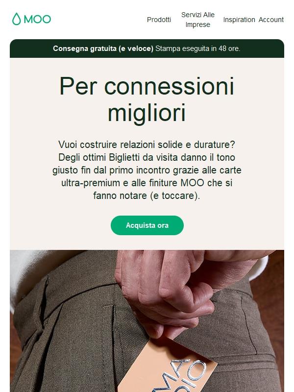 Hai pensato ai tuoi Biglietti da visita? 👀