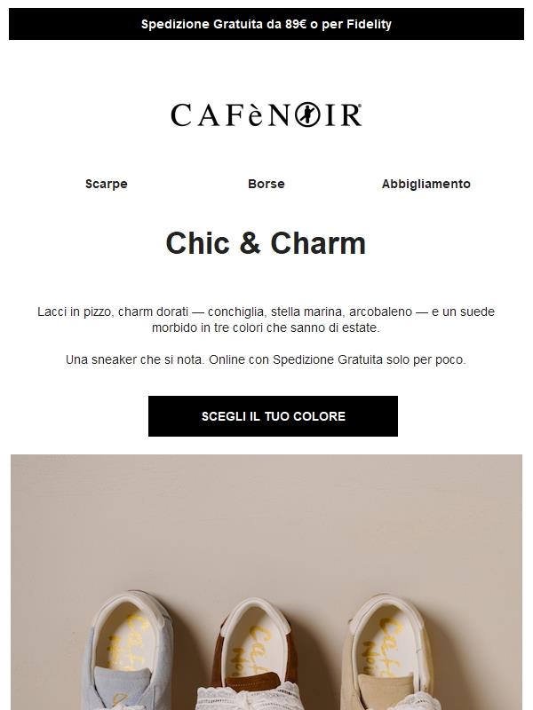 Scopri la sneaker più glam della stagione.