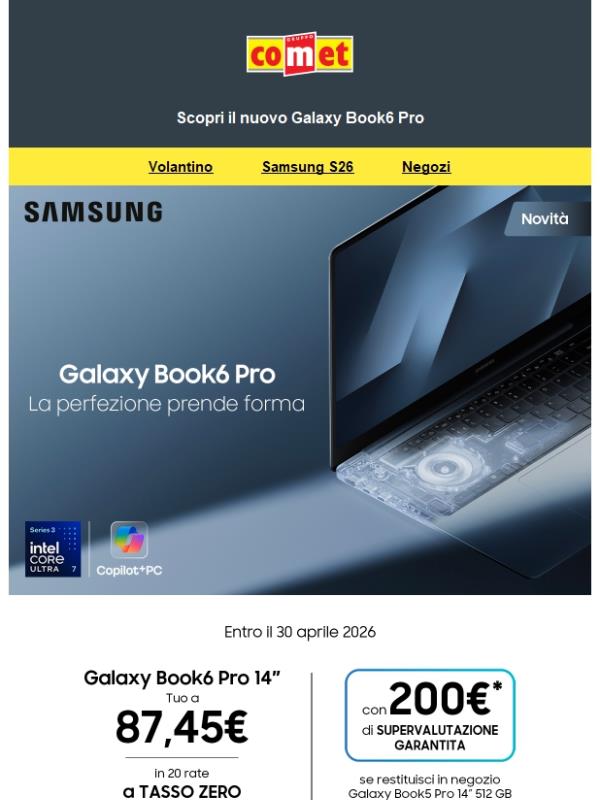 Novità: Samsung Galaxy Book6 Pro ✨