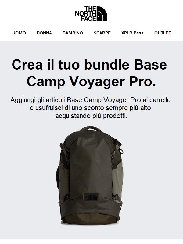 Risparmia fino al 25% sui prodotti Base Camp Voyager Pro