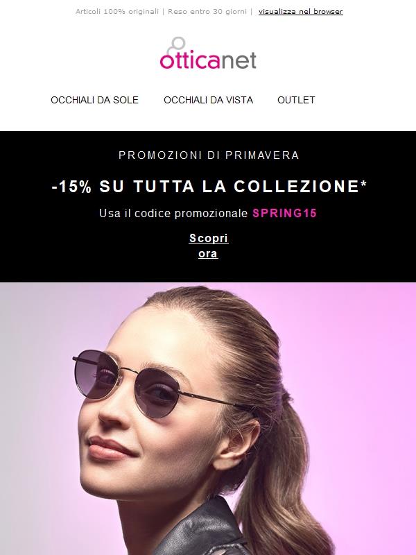 Gli Spring Days sono arrivati  🌸 -15% solo per oggi