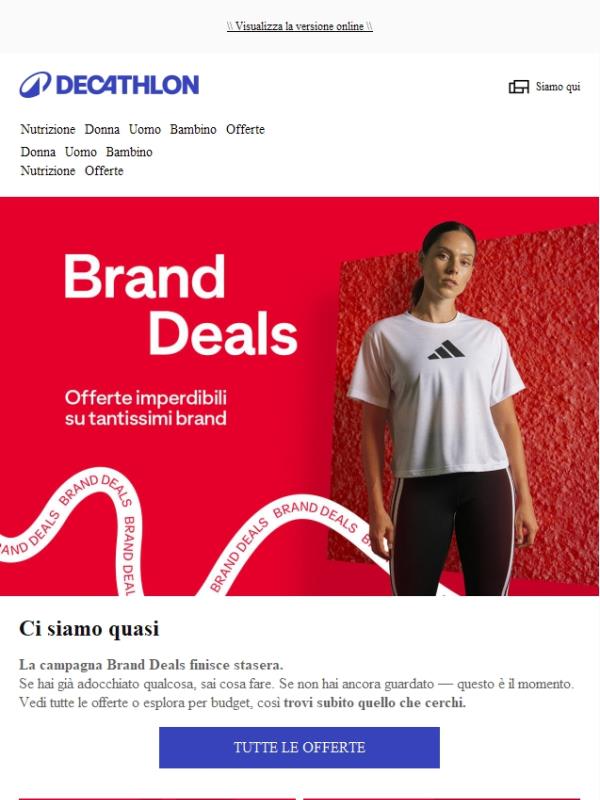 ⏳Ultime ore per i brand deals