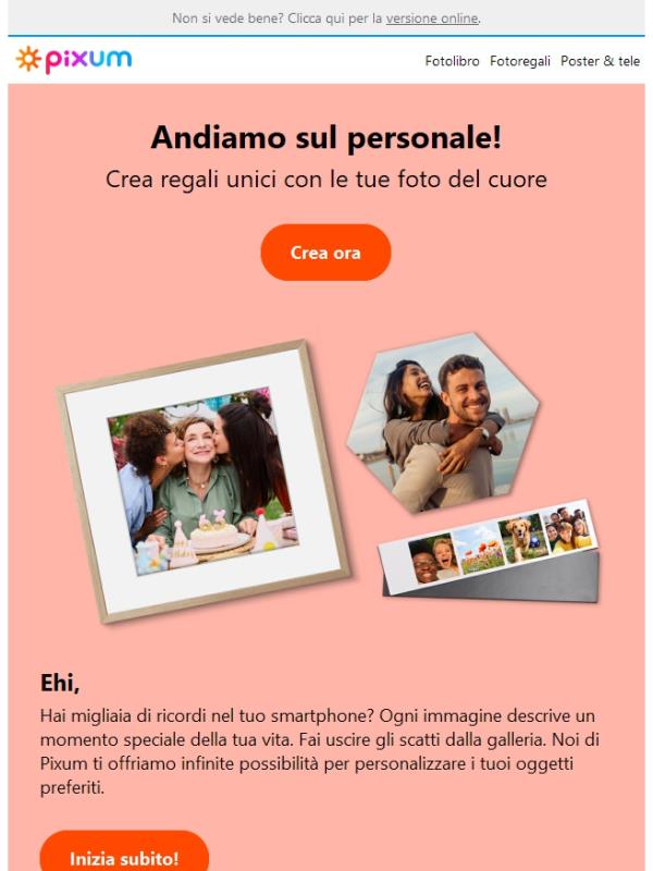 Le tue emozioni, il tuo stile: personalizza con Pixum! 📱🧩📖