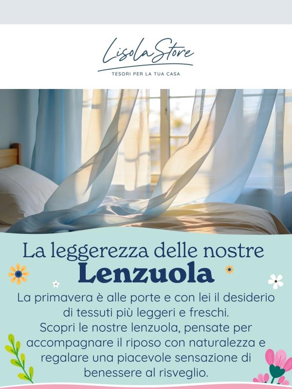 🌻 Dormire bene non è mai stato così piacevole: scopri le nostre lenzuola