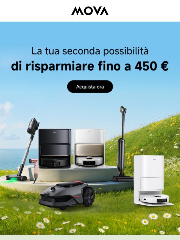 I saldi di primavera sono tornati! Non perderli più 🌸