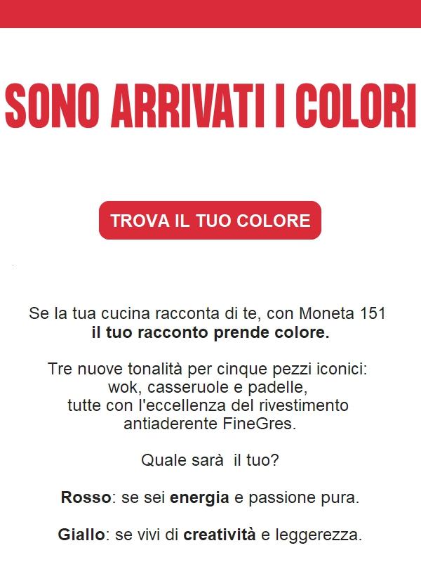 Porta il colore in cucina!