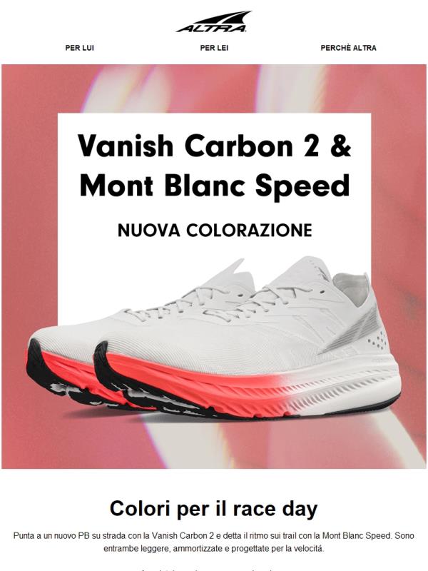 Le nostre scarpe da gara più calde del momento 🔥