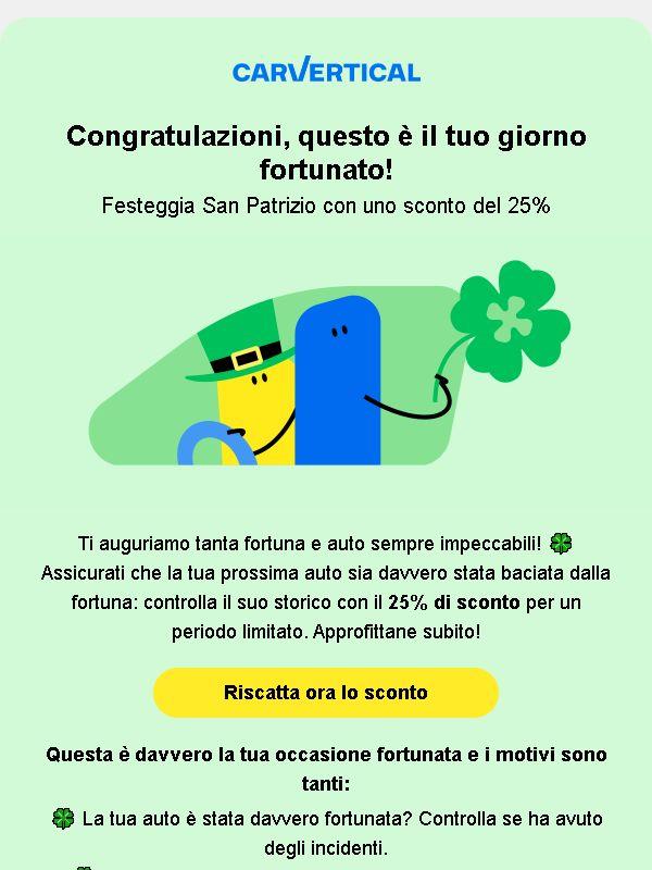 La dea bendata ha scelto te 🍀🍀🍀🍀