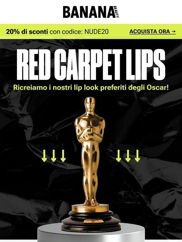 Ricrea i lip look degli Oscar 💄🎬