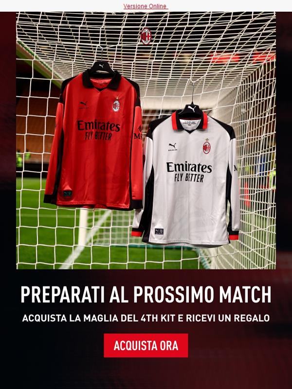 Acquista la maglia del 4th Kit e ricevi un regalo