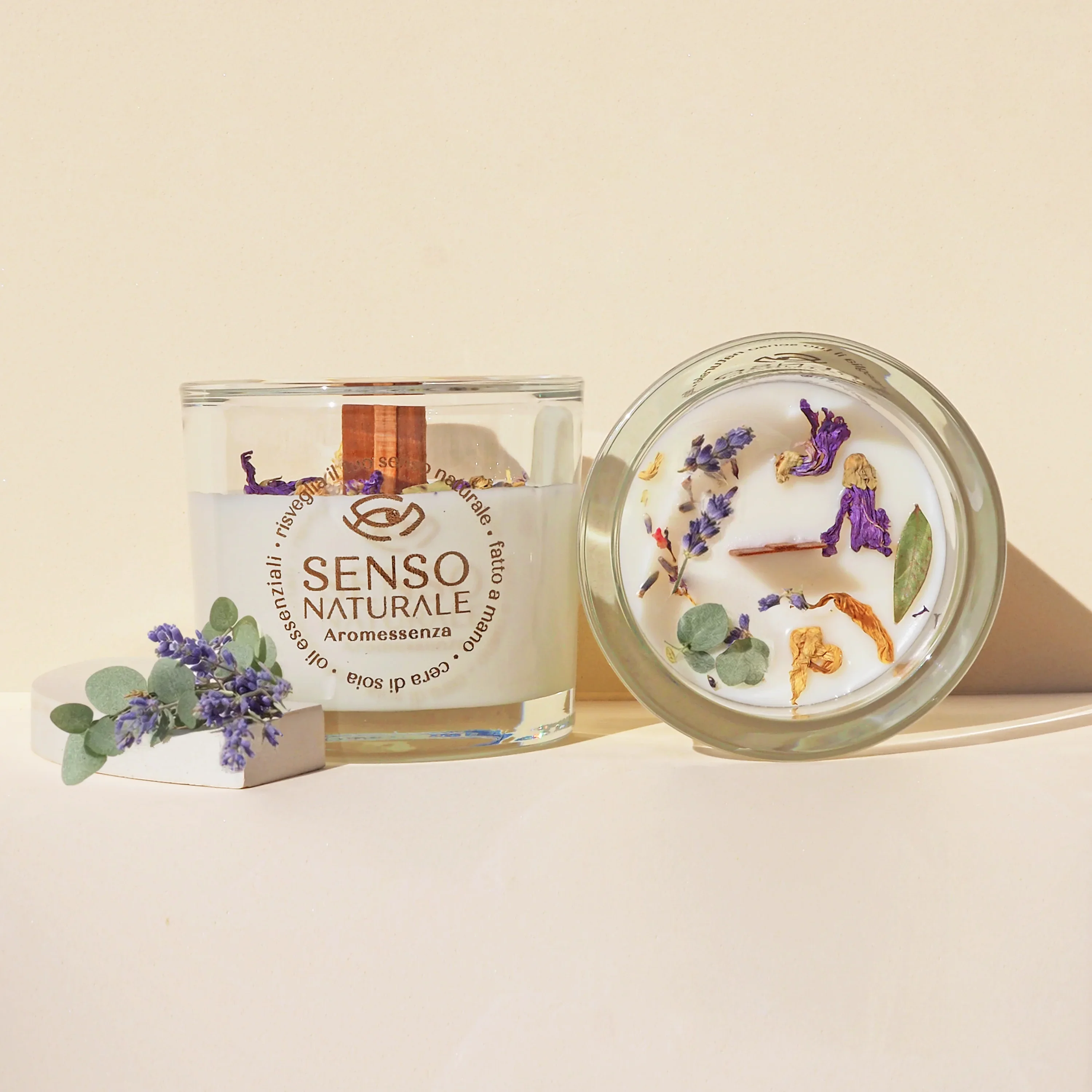 Image of Candela di Soia profumata NOTTI D'ESTATE Small