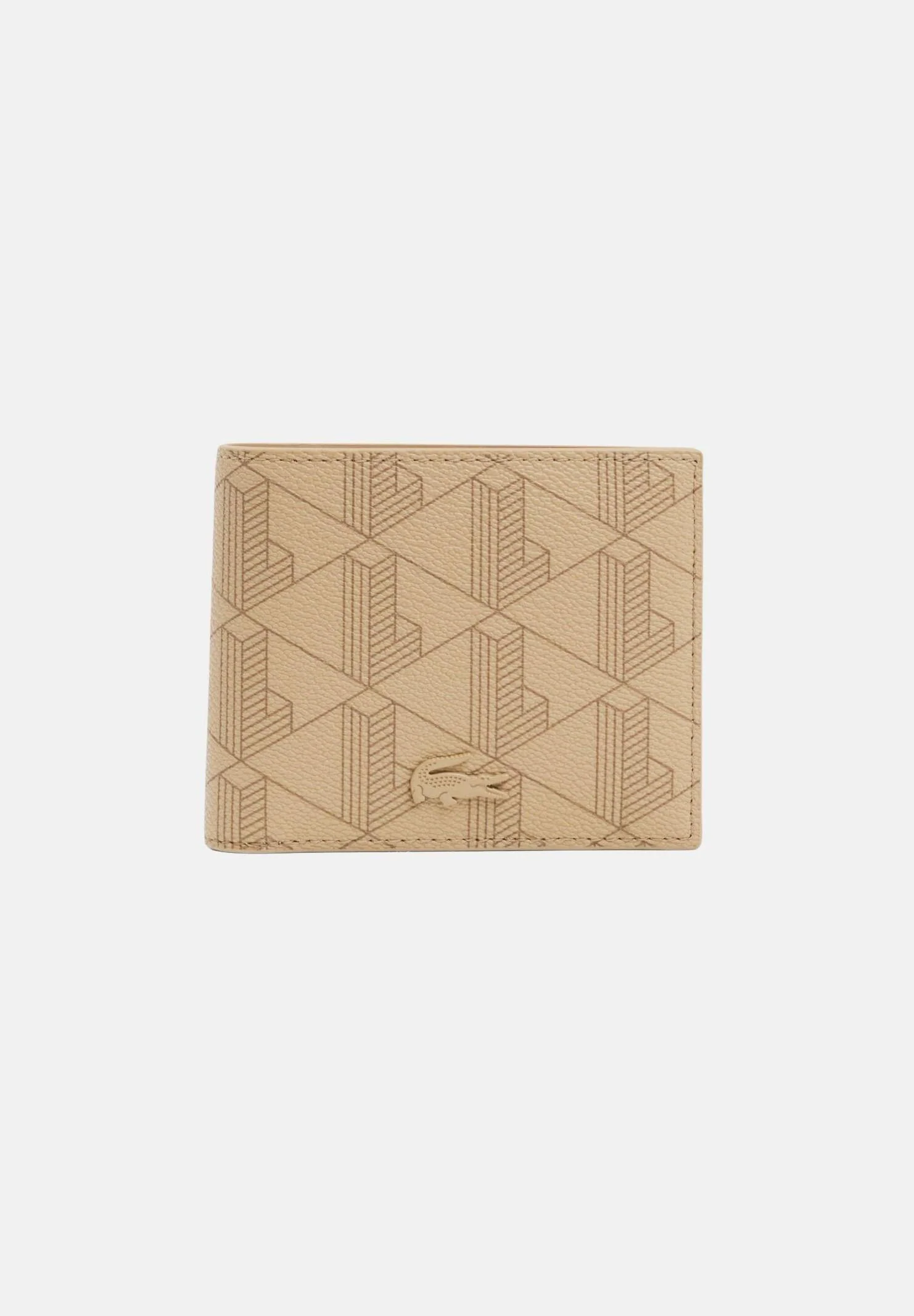 Image of LACOSTE Portafogli The Blend beige da uomo