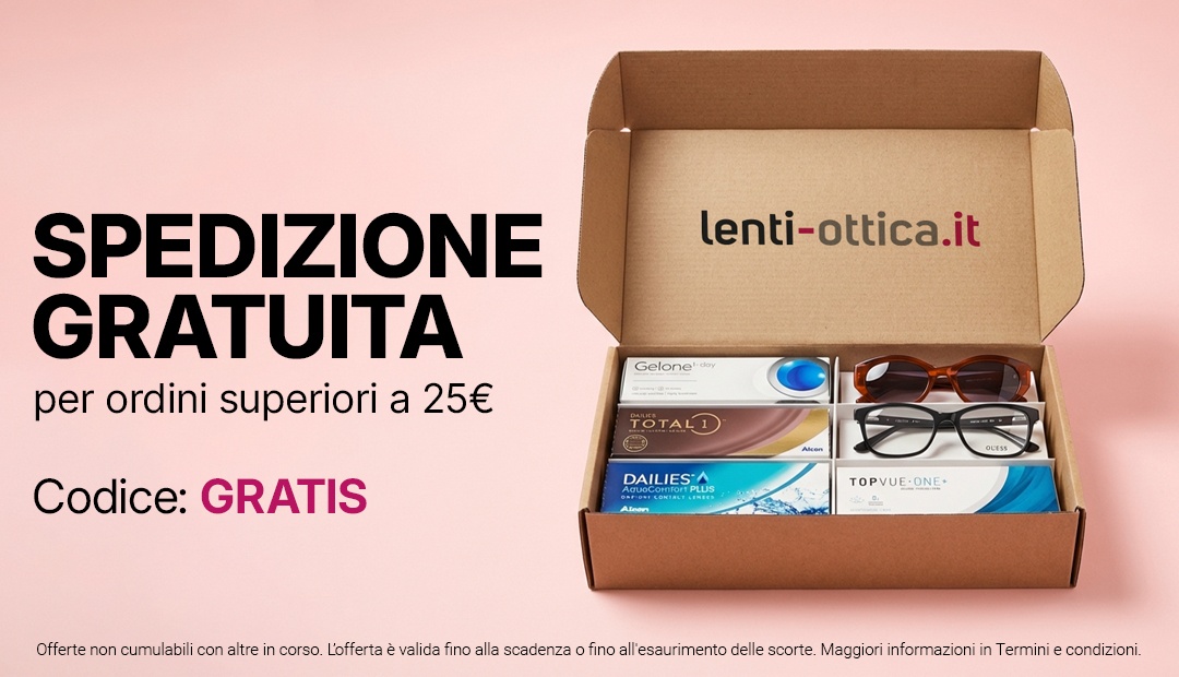 Spedizione gratuita per ordini superiori a 25€. Codice: GRATIS