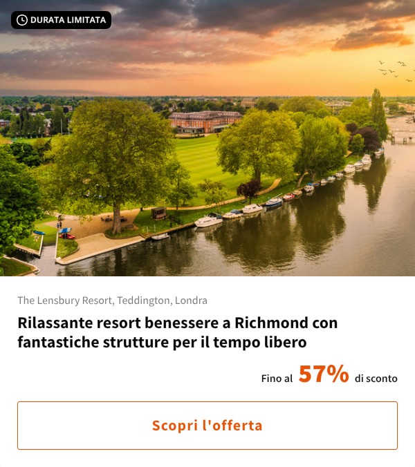Rilassante resort benessere a Richmond con fantastiche strutture per il tempo libero