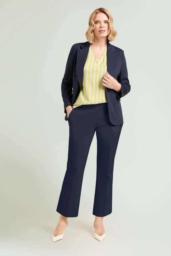 PANTALONI PULL-ON KICK FLARE IN PUNTO MILANO