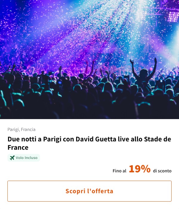 Due notti a Parigi con David Guetta live allo Stade de France