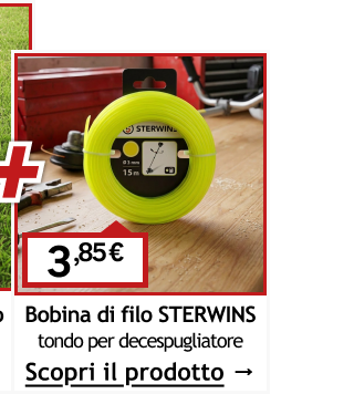 Bobina di filo STERWINS tondo per decespugliatore 3,85 &euro;