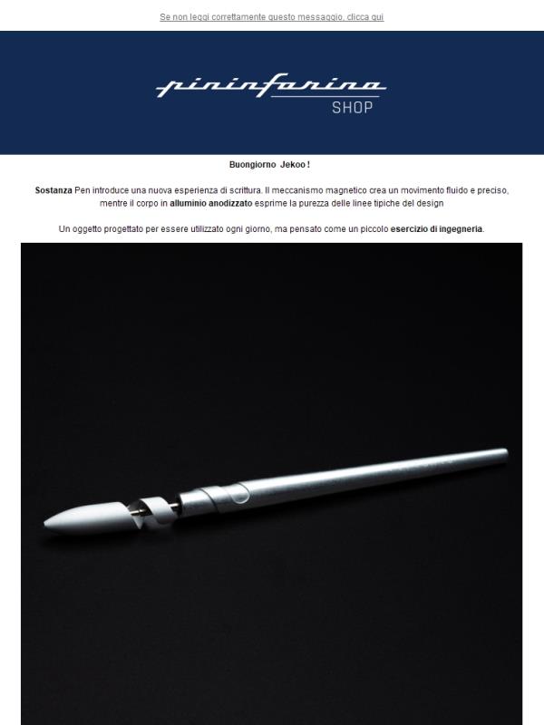 Jekoo, Scopri SOSTANZA, Una penna "Magnetica"