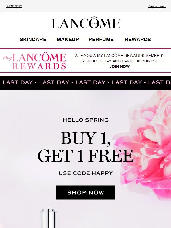 🚨 ENDS TODAY 🚨 Buy 1, Get 1 Free!