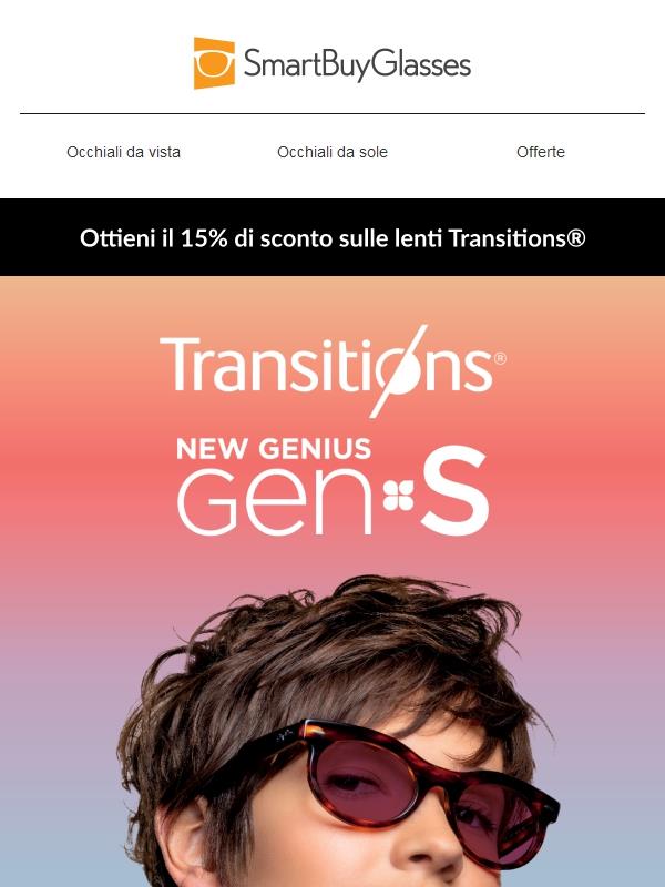 Lenti Transitions® ora a meno