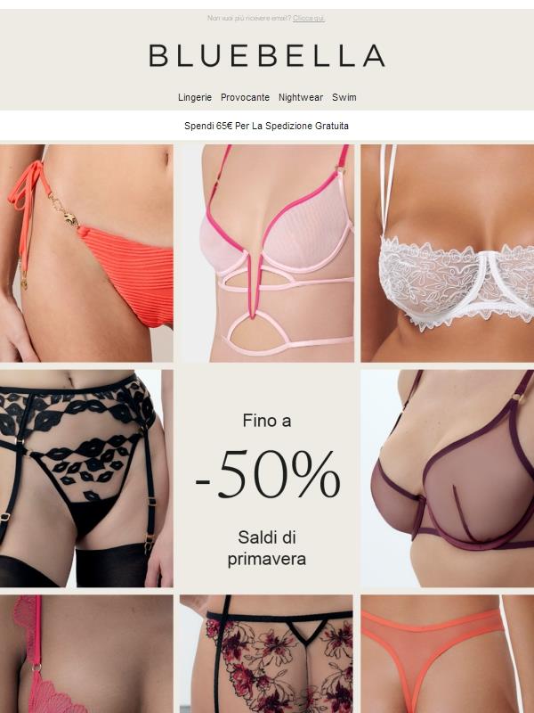 i saldi primaverili sono iniziati