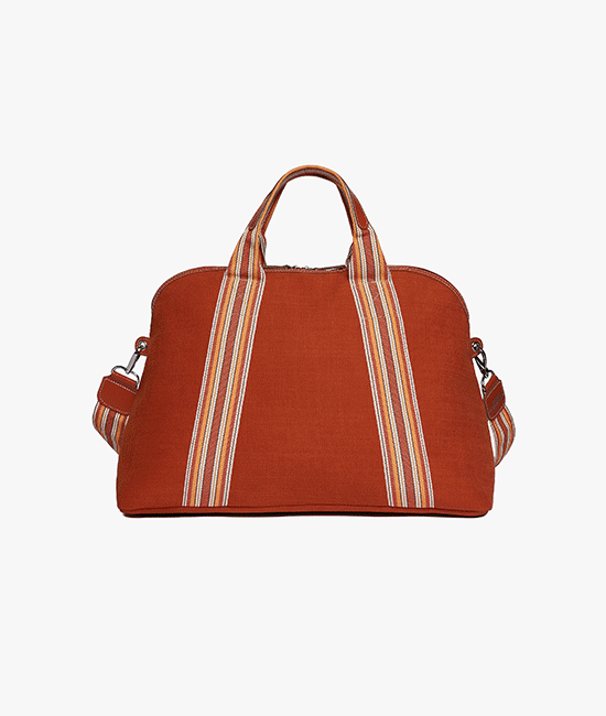 My Style Bags - Borsone da Viaggio London Smart Macari in Arancione